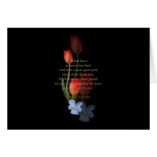 Psalm-73:25 - 26 Tulpen