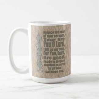 Psalm 86:4,5 kaffeetasse