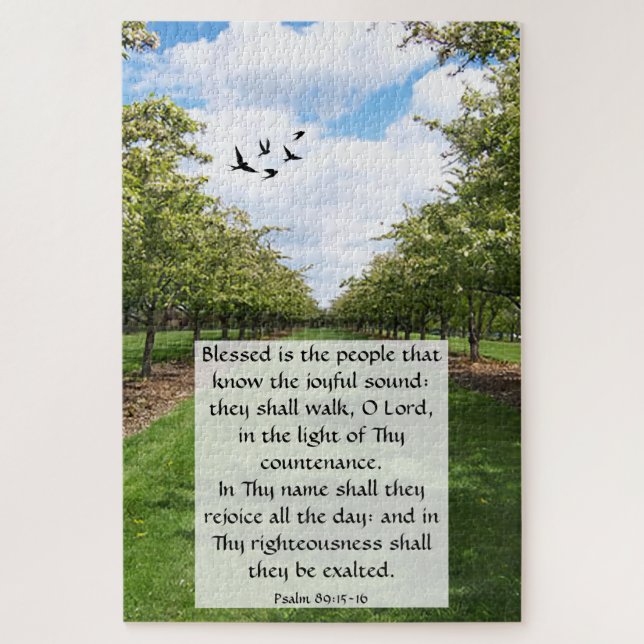 Psalm 89:15-16 (Vertikal)