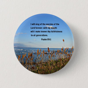 Psalm-89:1 Button
