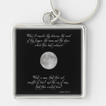 Psalm 8, Verse 3 und 4 und der Vollmond