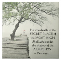 Psalm 91:1 Wer im SECRET PLACE wohnt