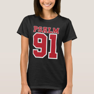 Psalm 91 Bibelverse Christlich mein Zuflucht Mein T-Shirt
