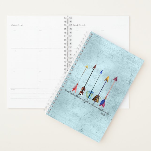 Psalm 91 Boho Arrows Planer (Anzeige)