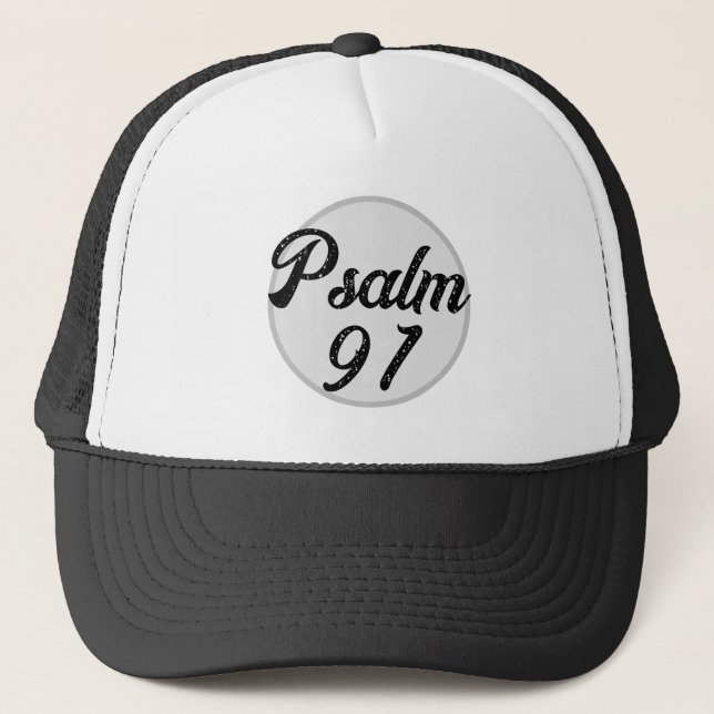 Psalm 91 Christlich Trucker Hat Truckerkappe (Vorderseite)