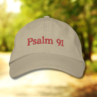 Psalm 91 Classic Embroidered Hat Bestickte Baseballkappe
