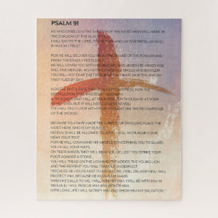 Psalm 91 Cross Painting