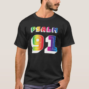 PSALM 91 farbenfroh für Jugendliche Christliche Ki T-Shirt