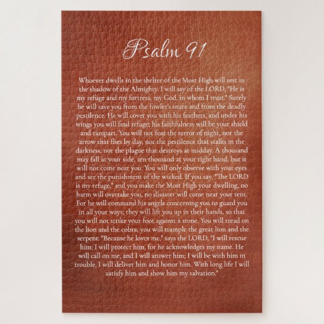 Psalm 91 für Schutz (Vertikal)
