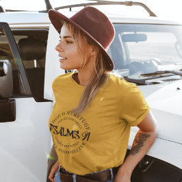 Psalm 91 Graffiti bible scripture T-Shirt