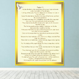 Psalm 91 leinwanddruck