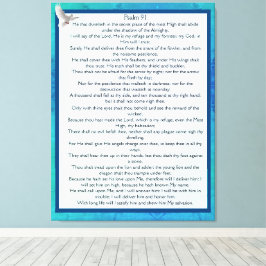 Psalm 91 leinwanddruck