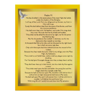 Psalm 91 poster
