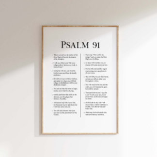 Psalm 91  poster