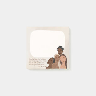 Psalm 91, TPT Black Women Large Post-it Klebezettel