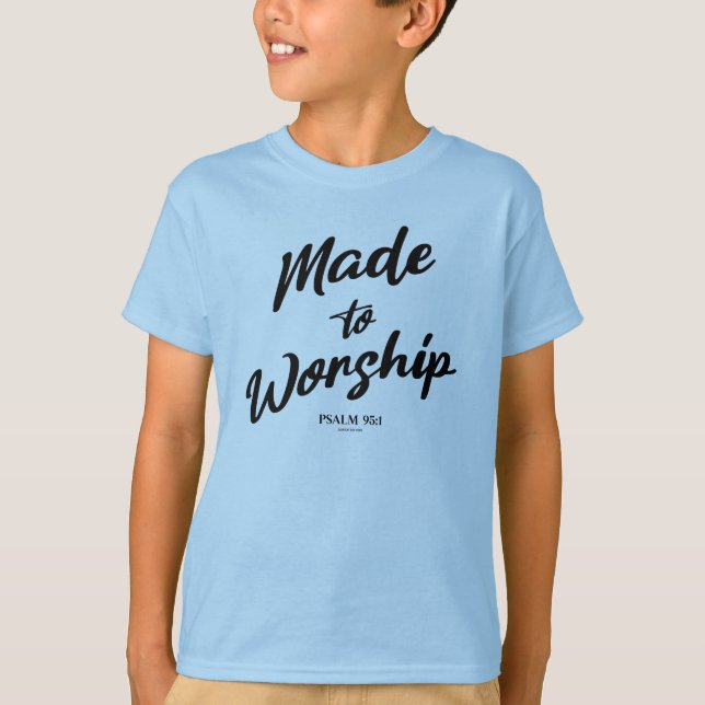 Psalm 95:1 T-Shirt (Vorderseite)