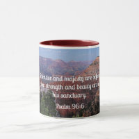 Psalm 96:6 Splendor und Majestät sind vor ihm