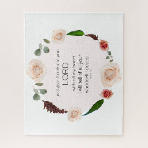 Psalm 9:1, Bibelverse