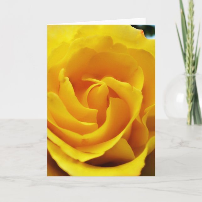 Psalm-Nah-aufsteigende Yellow Rose-Schriftenkarte  Karte (Vorderseite)