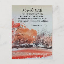 Psalmen 116 1-2 I Liebe des LORD Bibelverses