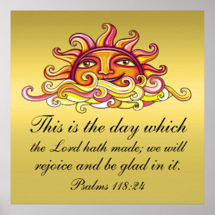 Psalmen 118:24 poster