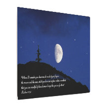 Psalmen 8:3,4 Schrift Inspiration