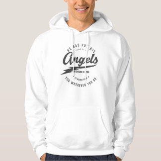 Psalmen 91:11 Mens Christliche Bekleidung Hoodie