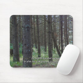 Psalmen 96:12 Inspiration Mousepad