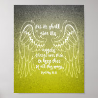 Psalms 91.11 Angels Bible Verse