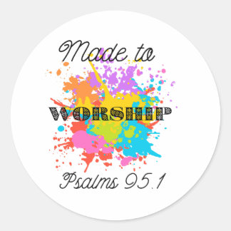 Psalms 91:1 Bible Verse T - Shirt - Gebetet Runder Aufkleber