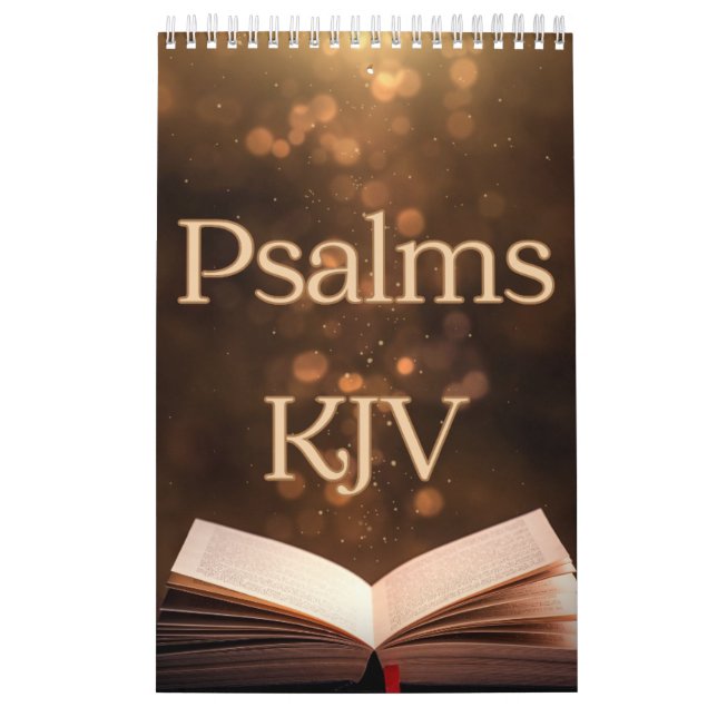 Psalms Bibel Verses Collection Kalender (Titelbild)