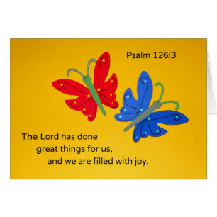 Psaume 126:3 The Lord has done great things for us