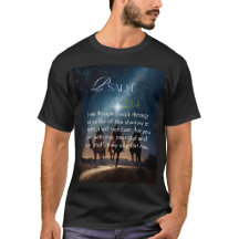 Psaume 23:4 T-shirt