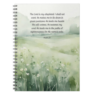 Psaume 23 Le Seigneur est mon berger Carnet Journa