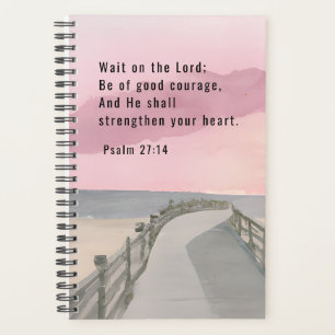 Psaume 27:14 Attendez sur le Seigneur Bible Verse