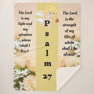 Psaume 27:1 couverture sherpa