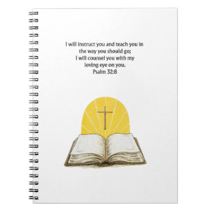Psaume 32:8 Verset Biblique Journal Chrétien