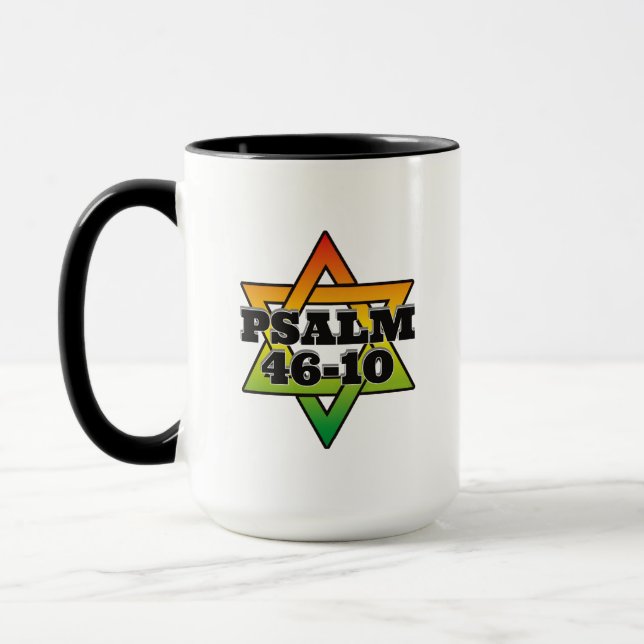 Psaume 46-10 - Mug Combo (Gauche)