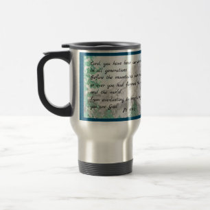 Psaume 90 Aquarelle Mountain Travel Mug
