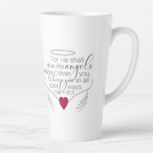 Psaume 91:11 - Nouvelle version King James - Mug d