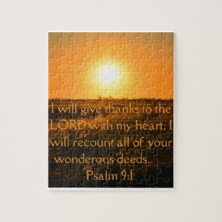 Psaume 9:1 Puzzle
