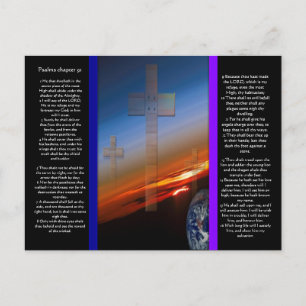 Psaumes chapitre 91 Carte postale