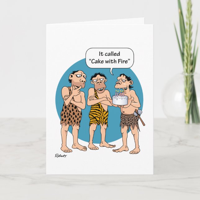 Pseudo Funny carte d'anniversaire (Devant)