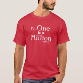 Pseudomyxoma Peritonei 1 in einem Million Shirt