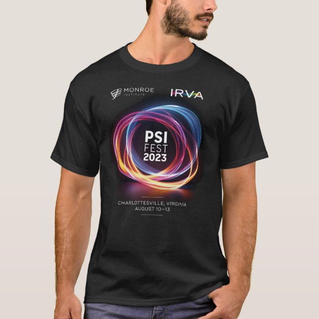 PsiFest2023 Shirt für Men Front & Back-Image (Vorderseite)