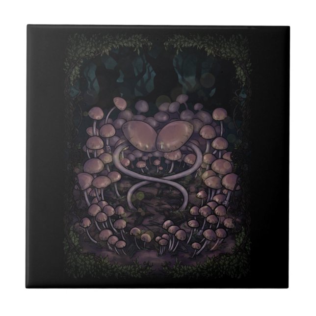 Psilocybe Allenii Fliese (Vorderseite)