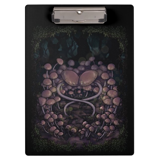 Psilocybe Allenii Klemmbrett (Vorderseite)