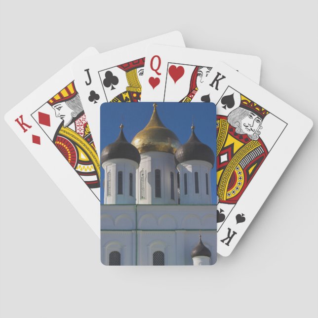 Pskov Kremlin and Trinity Cathedral Spielkarten (Rückseite)