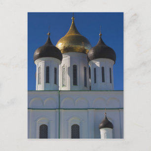 Pskow Kreml und Dreifaltigkeitskathedrale Postkarte
