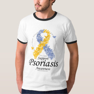 Psoriasis-Band der Schmetterlinge T-Shirt
